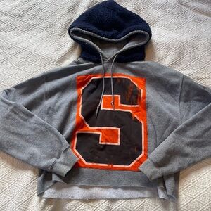 Syracuse Cropped Hoodie Vintage